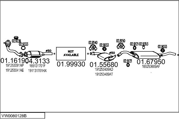 MTS VW0080128B001667