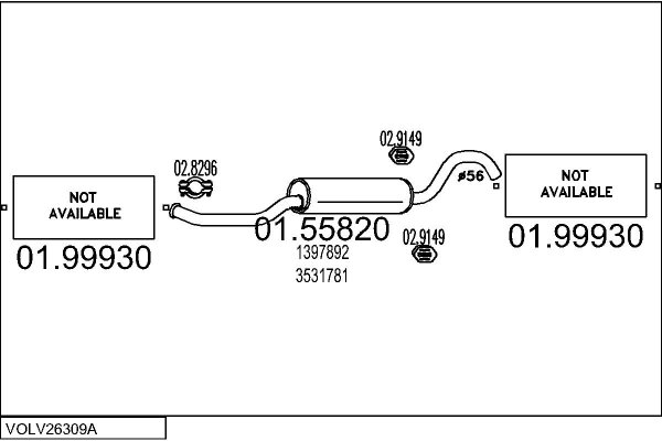 MTS VOLV26309A003983
