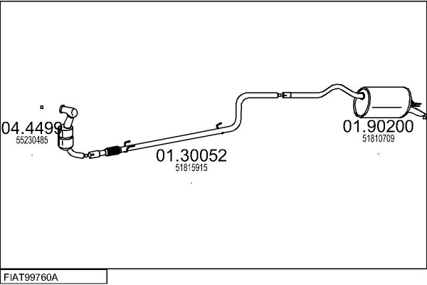 MTS FIAT99760A018900