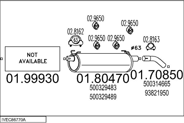 MTS IVEC86770A034162