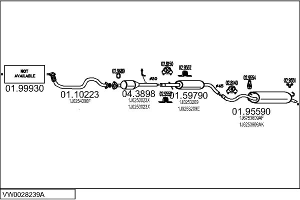 MTS VW0028239A016340