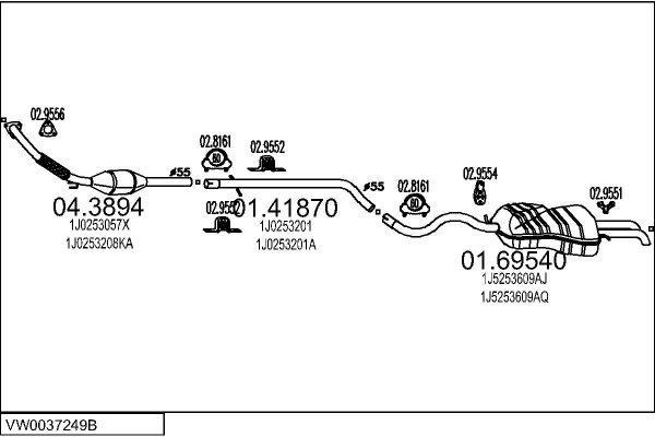 MTS VW0037249B011607