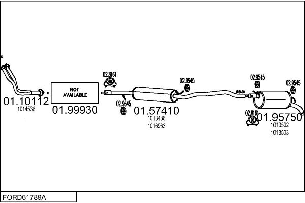 MTS FORD61789A004716