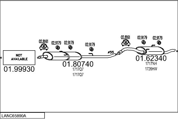MTS LANC65890A015065