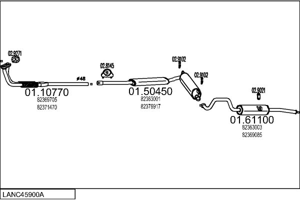 MTS LANC45900A002660