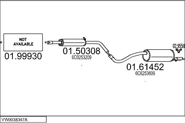 MTS VW0038347A100797