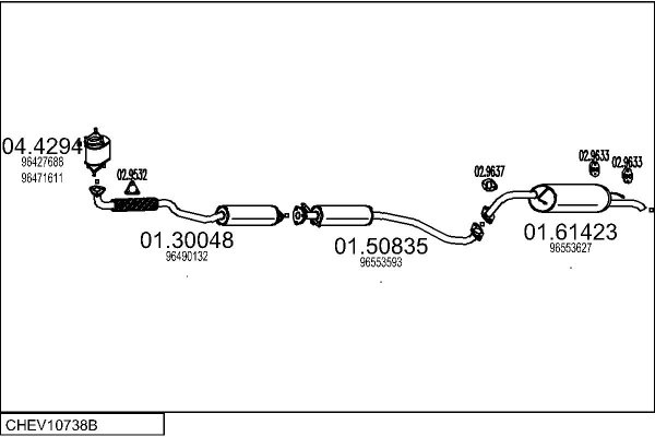 MTS CHEV10738B028019