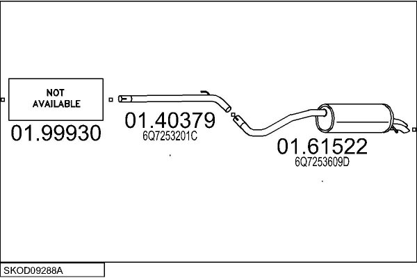 MTS SKOD09288A005950