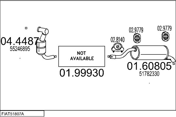 MTS FIAT51807A032251