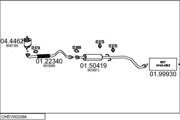 MTS CHEV00328A008666