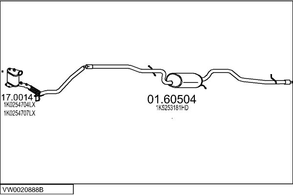 MTS VW0020888B032609
