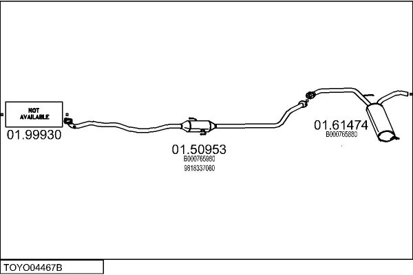 MTS TOYO04467B131317