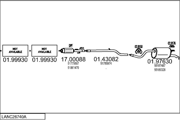 MTS LANC26740A020034