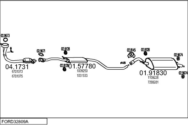 MTS FORD32809A005174