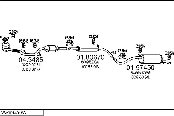 MTS VW0014918A017738