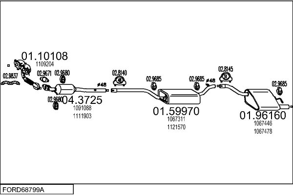 MTS FORD68799A009640