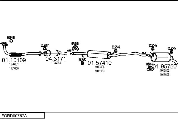 MTS FORD00767A004715