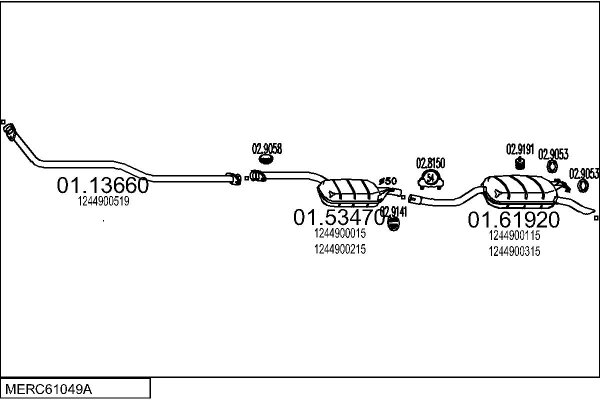 MTS MERC61049A000450