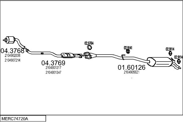 MTS MERC74720A012585