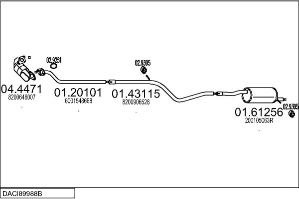 MTS DACI89988B031083