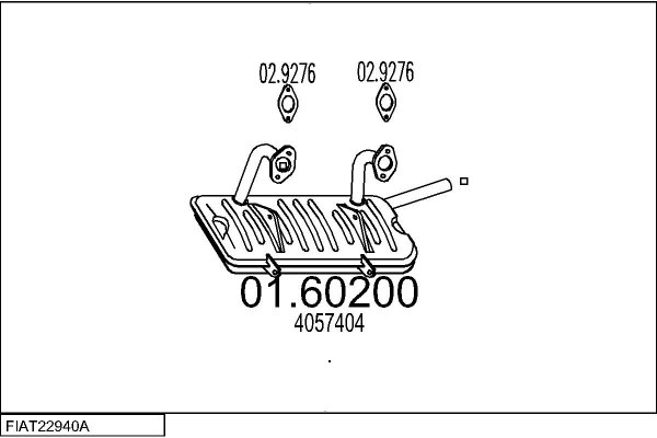 MTS FIAT22940A002542