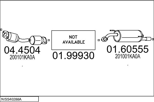 MTS NISS40288A133845