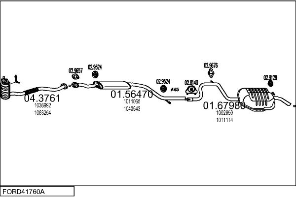 MTS FORD41760A005816