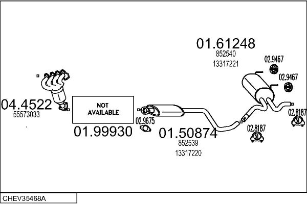 MTS CHEV35468A010352