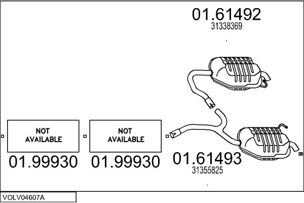 MTS VOLV04607A033815