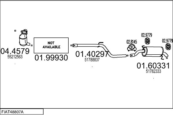 MTS FIAT48807A005931