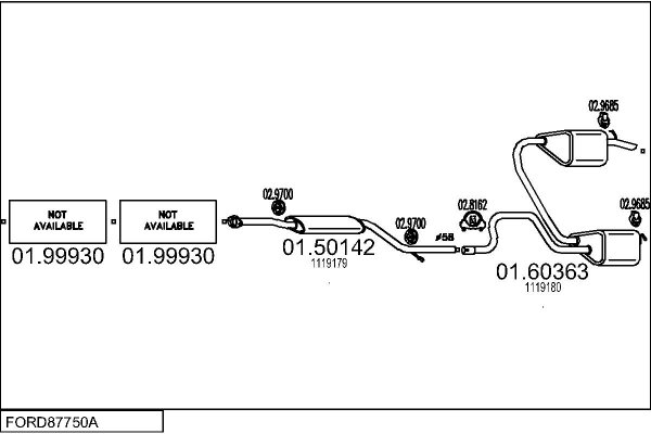 MTS FORD87750A015445