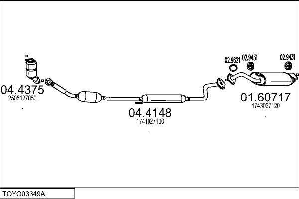 MTS TOYO03349A016385