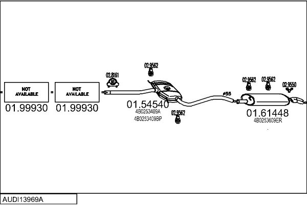 MTS AUDI13969A017232
