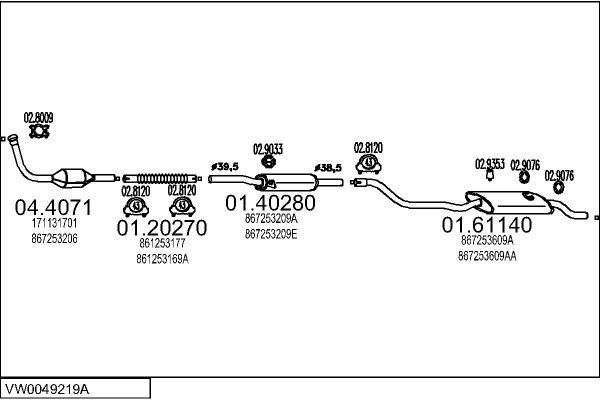 MTS VW0049219A001604