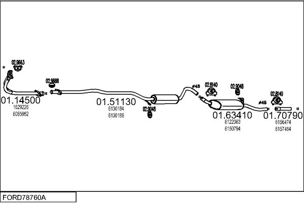 MTS FORD78760A001480