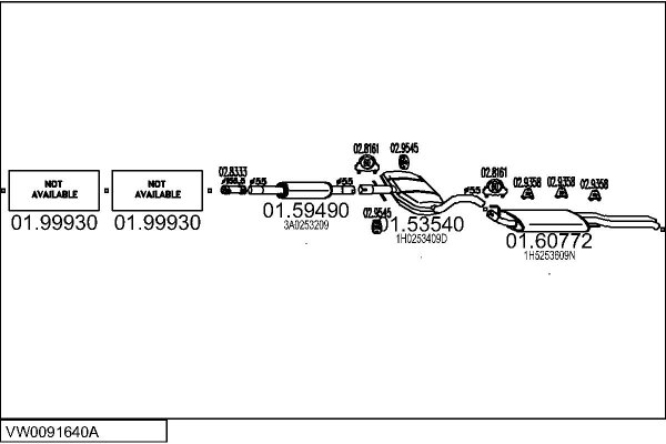 MTS VW0091640A001889