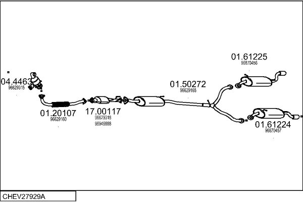 MTS CHEV27929A008519