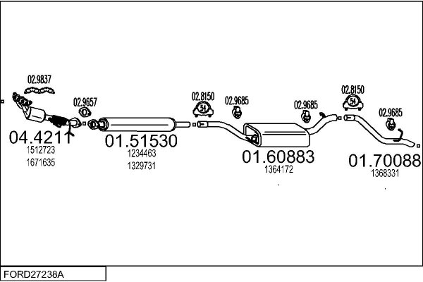 MTS FORD27238A030835