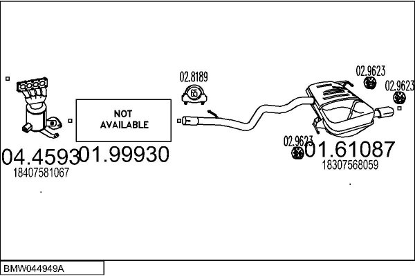 MTS BMW044949A025474