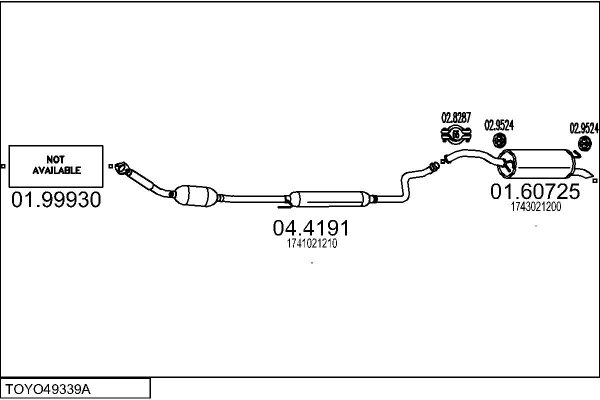 MTS TOYO49339A015984