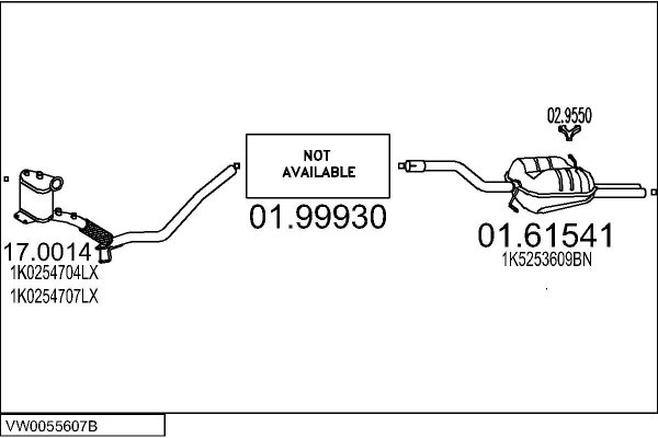 MTS VW0055607B032585