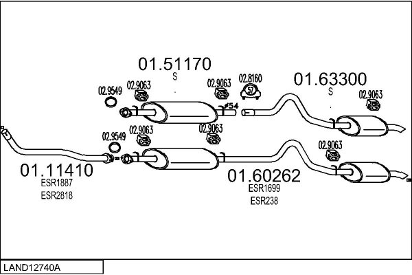 MTS LAND12740A003216