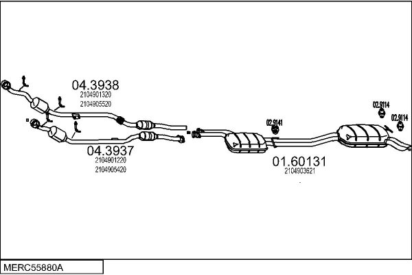MTS MERC55880A007841