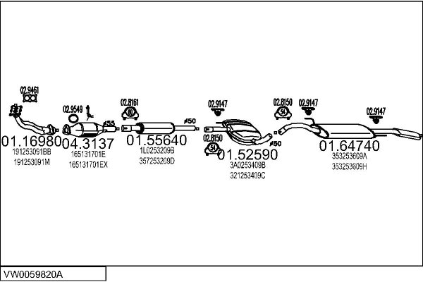 MTS VW0059820A005933