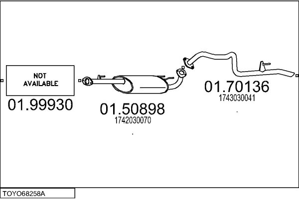 MTS TOYO68258A022697