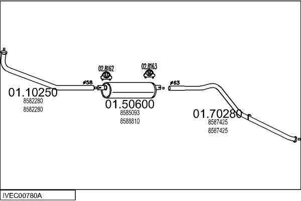 MTS IVEC00780A034070
