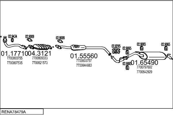 MTS RENA78479A002129