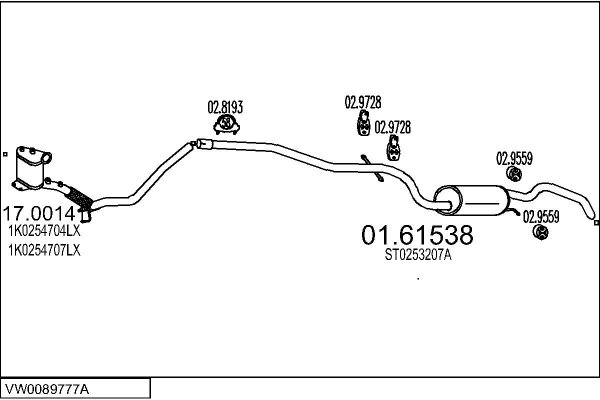 MTS VW0089777A009620