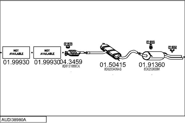 MTS AUDI38980A004617