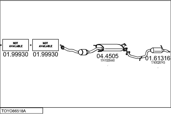 MTS TOYO86518A019297
